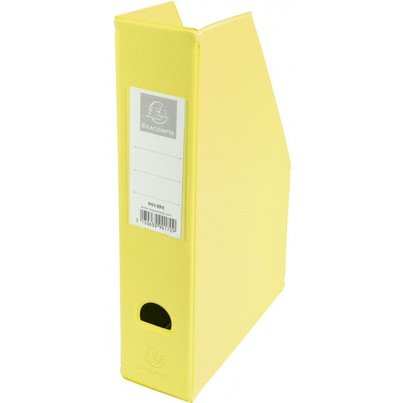 porte-revues-exacompta-dos-70-mm-jaune