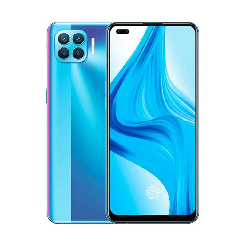 portable-oppo-a93-4g-double-sim-bleu-sim-orange-offerte-60-go-coque-silicone-film-de-protection